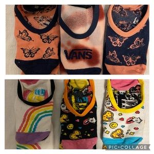 Vans No-Show Canoodle Socks - 6 pairs | size 6.5-10